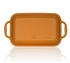 Mahlzeit Gusseisen Bräter mit Deckel emailliert 4,8 Liter Sunny Orange