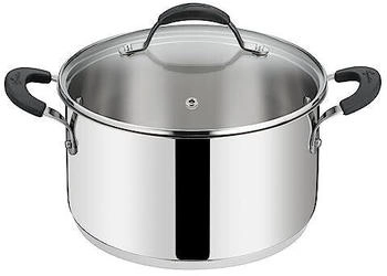 Lagostina Stainless steel stockpot Tempra with lid 20 cm