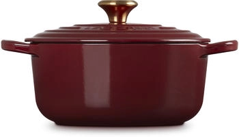 Le Creuset Signature rund in garnet (20 cm / 2,4 l)