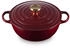 Le Creuset Familientopf La Marmite aus Gusseisen in garnet (26 cm / ca. 13,5 cm / 4,1 Liter)