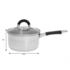 KINGHOFF Kochtopf mit Deckel und Griff 2L 18cm KH-1256 Edelstahl