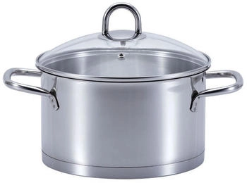 SSW Kitchen Q Profi Star mit Deckel Edelstahl Ø 20 cm 3,6 l