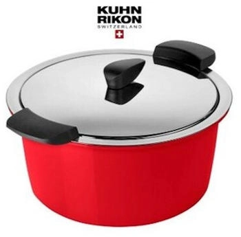 Kuhn Rikon HOTPAN Servier 2,0 L/&Oslash; 18 cm in Rot