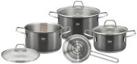 Elo Topf-Set "Twice Select Topfset 6-teilig" Set, 6 Stk. tlg. Edelstahl 18/10