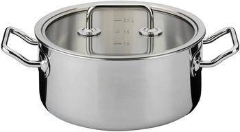 Spring Bratentopf mit Glasdeckel Brigade Basic (16 cm/ 1,4 L/ 7,5 cm)