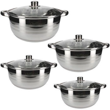 Cheffinger Stainless steel pot series 24/26/28/30 cm
