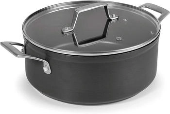 Lacor Anodized stewpot with lid 24 cm Lacor Anodized stewpot with lid 24 cm