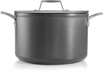 Lacor Anodized stockpot with lid 24 cm Lacor Anodized stockpot with lid 24 cm