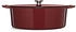 Fissler Moments Collection Emaillierter Gusseisen Bräter oval 33cm Burgunderrot