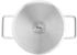 Fissler Pure Collection Edelstahl-Bratentopf Ø 24 cm 3,9l inkl Glas-Deckel