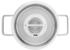Fissler Pure Collection Edelstahl-Bratentopf Ø 24 cm 3,9l inkl Glas-Deckel