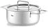 Fissler Pure Collection Edelstahl-Bratentopf Ø 24 cm 3,9l inkl Glas-Deckel