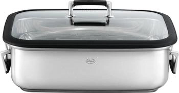 R&ouml;sle SILENCE PRO rechteckig mit Glasdeckel 911037