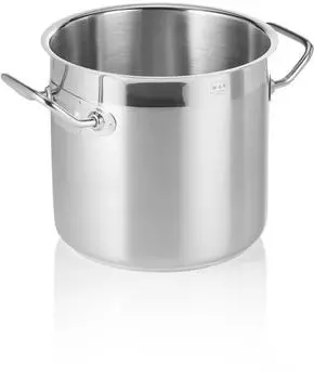 WAS Germany Profi Koch- / Suppentopf mit Deckel Edelstahl 6,0 Liter Ø x H 20 cm