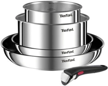 Tefal Ingenio Emotion Pfanne + Kochtopf Silber