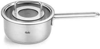 Fissler Pure Collection Kasserolle Edelstahl 18/10 backofengeeignet (bis 180&deg;C) superthermic Boden