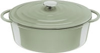 Tefal Br&auml;ter "LOV Schmortopf mit Deckel, &Oslash; 34 cm, oval" Gusseisen