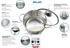 Elo Brillant Basic Dampfgartopf Brillant Edelstahl Glasdeckel Induktion Ø 18 cm