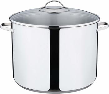 Riess Kelomat Hoher Topf mit glasdeckel Classico Ø30 cm 15 Liter Edelstahl Induktion