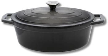 Elo Bräter Gusseisen oval 33cm grau