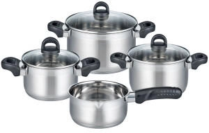 Elo Basic Edelstahl Topfset Turmalin , 12200