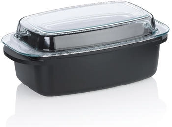 Kela Atura Rechteckbräter 40,0x22,5x16,0cm 4,5l mit Deckel