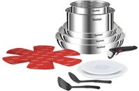 Tefal Topf-Set "Ingenio Emotion, Topf und Pfannenset abnehmbarer Griff, stapelbar"