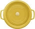 Staub Bratentopf 28 cm rund citron