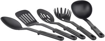 GSW Milano Nero Topf-Set inkl. Küchenhelfer-Set,grau 15er-Set – GSW Milano Nero Topf-Set inkl. Küchenhelfer-Set,grau 15er-Set für perfekte Kochergebnisse auf allen Herdarten