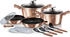 BerlingerHaus Granite Pot Set gold