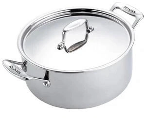 Scanpan Fusion Kattila Pfanne Kochtopf silber 5,2 L 5er-Set