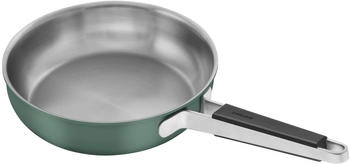 ZWILLING Pure Bratpfanne unbeschichtet 24cm grün Pfanne + Kochtopf