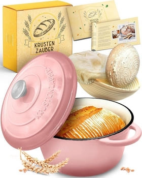 Krustenzauber Brotbackform Gusseisen 26 cm