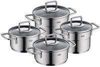 Silit Topf-Set "Extra Cook Mini, Kochgeschirr-Set Induktion mit Glasdeckeln,