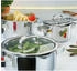 Spring Finesse2+ Stielkasserolle silber Metall Kunststoff Glas Ø 7.5 cm 1,4 L