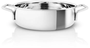 Eva solo Eva Trio Sauté Topf Pfanne + Kochtopf silber Ø 24 cm