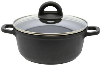 Elo Basic Black Aluguss Topf Dur Select 89120, Pfanne + Kochtopf, Schwarz Ø 20 cm