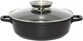 Elo Alucast Bräter mit Glasdeckel und Aromaknopf Ø 24 cm (19624)