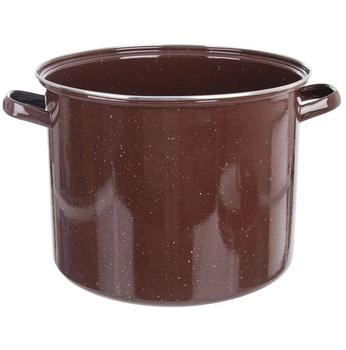 Orion Emaille-Topf emaillierter Kochtopf für Gastronomielokale groß 32 cm 20 Liter