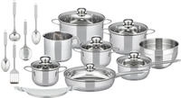 Elo Basic Topf-Set "Prima Tavola Edelstahl Topfset 20-teilig" Set, 20 Stk. tlg.