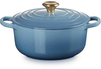 Le Creuset Signature Br&auml;ter blau