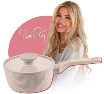 Fackelmann Pamela Reif Stielkasserolle mit Deckel Shell Ø16cm