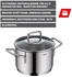 Silit Kochtopf Extra Cook Glasdeckel hochwertig spülmaschinenfest B x L x H 18,6 x 24,1 x 13,3 cm