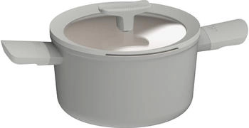 BergHOFF Kochtopf Leo Recycled + Deckel grau