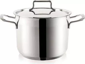 Orion Topf Anett silber Edelstahl 18/10mit Griff 1.5 Liter 14 cm