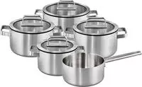 Hanseatic Topf-Set "PREMIUM" Set, Kochtopf 1x 16 cm / 2x 20 cm / 1x 24 cm,