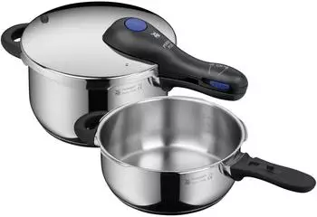 WMF Topf-Set Perfect Plus silber 4,5 + 3,0 l