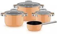 Papya Orange Fusiontec Mineral Pro Wmf 4-teiliges Set