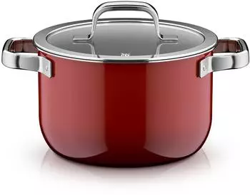 WMF Kochtopf Fusiontec Mineral Pro Deckel 20 cm Passion Red