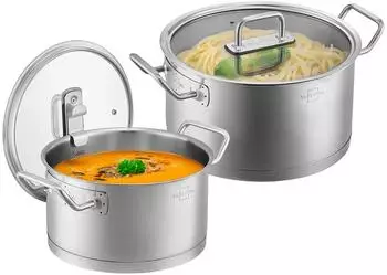 Silberthal Topfset 2-tlg 8.5 l &Oslash; 24 cm